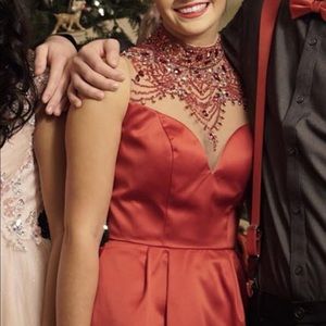 Red Sherri Hill Holiday/Homecoming Dress